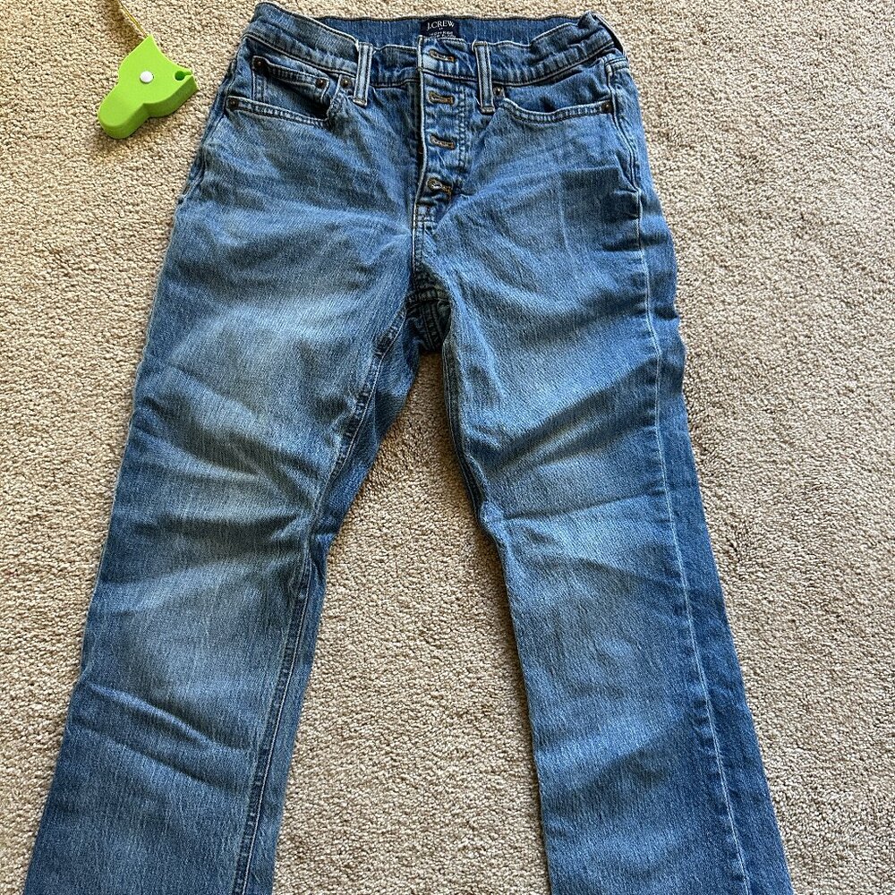 J. Crew High Rise Crop Flare